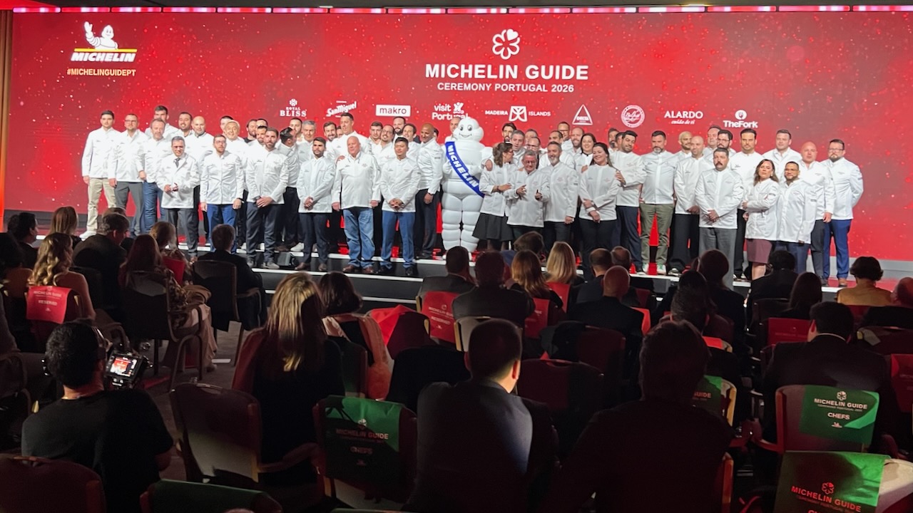 Guia Michelin Portugal-2026: alinhados os vencedores